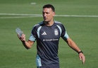 Scaloni marks 100 games as Argentina coach at World Cup