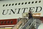 Trump skips new Air Force One on return from Turkey