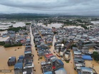 Zoo animals on the loose after floods hit China