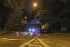 Motorcyclist killed in crash while fleeing police roadblock
