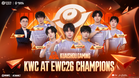 Kaishou Gaming wins at the Honor of Kings World Cup at Esports World Cup 2026 as packed global esports season hits full swing