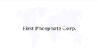 First Phosphate to Ring Nasdaq Opening Bell to Mark Company Listing on the Nasdaq Global Market