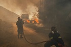Greece contains new wind-driven fire near Athens