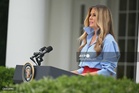 ‘I heard you missed me’: Melania Trump jokes about month out of spotlight