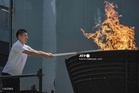 Japan lights torch as countdown begins to Asian Games