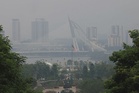 29 areas record unhealthy air as of 2 pm