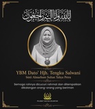 Aunt of Kelantan Sultan passes away, heritage weapons festival is closed today