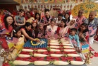 Food, rangoli and recycling come together in giant Jalur Gemilang