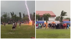 Thai footballer killed, Malaysian player among 12 injured after lightning strike during Sungai Golok match