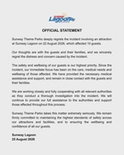 Sunway Theme Parks assisting authorities in probe into roller coaster incident