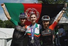 Afghan cyclist Fariba Hashimi claims Asian Games silver