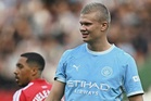 Haaland fires 10-man Man City to memorable win over Man Utd