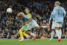 Floyd Samba shines as Man City rout Norwich 5-0