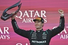 Russell holds off Verstappen to win Azerbaijan GP