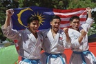 Malaysia strike bronze in men’s KATA team event at the ASIAD