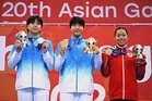 School girl Yu helps China dominate in Asian Games swimming openers