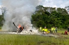 Helicopter carrying five crashes near Long Lellang STOLport during Flying Doctor operation