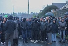 Northern Ireland police probe blockade of disputed parade