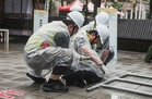 Heavy rain turns Taiwan’s first ‘extreme heat’ response drill into wet weather exercise