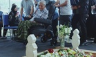 Dr Mahathir visits Siti Hasmah’s grave, breaks down in tears