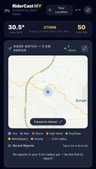 RiderCast MY: Solusi Cuaca Hyperlocal Untuk Keselamatan Rider di Jalan Raya