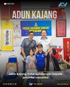 Adun Kajang Hulur Sumbangan Kepada Pelumba MotoMini