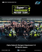 SuperFile Trackhouse MotoGP Team Cipta Sejarah Dengan Keputusan 1-2 Di Sprint Assen