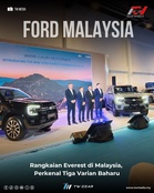 Ford Perluas Rangkaian Everest di Malaysia, Perkenal Tiga Varian Baharu