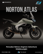 Norton Atlas & Atlas GT: Pencabar Baharu Segmen Adventure Middleweight