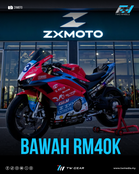 Mforce sahkan ZXMOTO 820RR bakal dijual dibawah RM40k