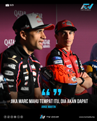 “Jika Marc Mahu Tempat Itu, Dia Akan Dapat” – Jorge Martin Akhirnya Buka Cerita Di Sebalik Drama Ducati