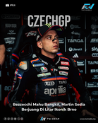 Aprilia Cari Momentum Baharu Di Brno, Martin Dan Bezzecchi Optimis