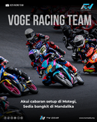Voge Racing Team akui cabaran setup di Motegi, Sedia bangkit di Mandalika