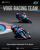 Hari Pertama Positif Buat Voge Racing Team di Motegi, Muzakkir Pamer Rentak Meyakinkan