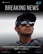 Andi Farid Izdihar Sah Terlepas ARRC Pusingan 4 Akibat Kecederaan