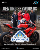Hakim Danish Dilantik Duta Genting SkyWorlds, Bawa Inspirasi Anak Malaysia Ke Pentas Antarabangsa