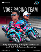 VOGE Racing Team Kutip Data Penting Di Jempol, Sasar Prestasi Lebih Baik Pada Pusingan Seterusnya