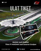 Tiket F1 MADANI Habis, Scalper Pula Bermaharajalela?