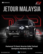 JETOUR Malaysia Perkenal T2 Dark Warrior Edisi Terhad Sempena Merdeka Ke-69