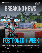 Round 6 Cub Prix Ditunda Seminggu, Kini Berlangsung 10–11 Oktober 2026