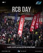 RCB Day 2026 Meriah, Lebih 2,500 Pengunjung Raikan Komuniti Dua Roda