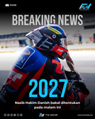Nasib Hakim Danish Ditentukan Malam Ini, Kekal Moto3 Atau Naik Ke Moto2?