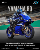 Yamaha R9 Sah Bakal Masuk Pasaran Malaysia, Dijangka Dilancarkan Ketika MotoGP Malaysia