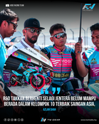 VOGE RACING TEAM BELUM MENGALAH, R&D JENTERA AKAN DITERUSKAN