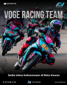 VOGE RACING TEAM SEDIA TEBUS KEKECEWAAN DI BATU KAWAN