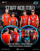 Staff RCB dari Itali Selami Dunia Perlumbaan Tempatan