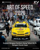 Art Of Speed Malaysia 2026: ‘Summer Festival’ Kustom Bergaya Sambut Ulang Tahun Ke-15 Dengan Penuh Gaya