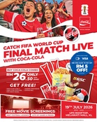GSC Hosts an All-Night Football Final Viewing Party at Melawati Mall