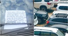“Don’t play dumb, this is my spot” – M’sian Finds Angry Note on Car After Parking in Empty Public Bay at Kajang Flat