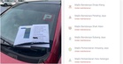 “Please don’t fine me” – M’sian Drivers Leave Notes on Their Cars as App Outage Prevents Parking Payments